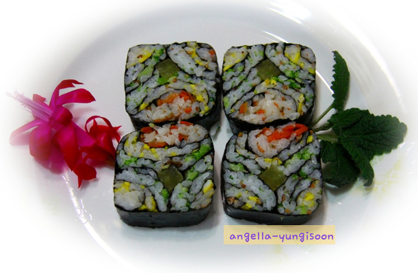 무지개김밥 이미지