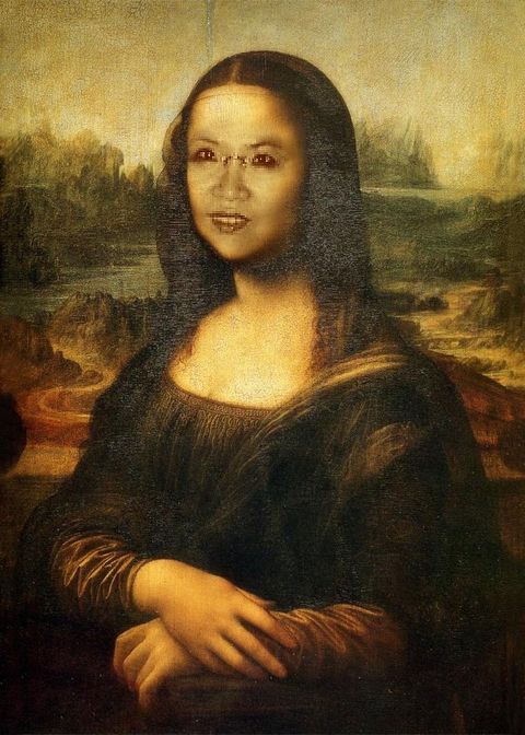 모나리자 이미지