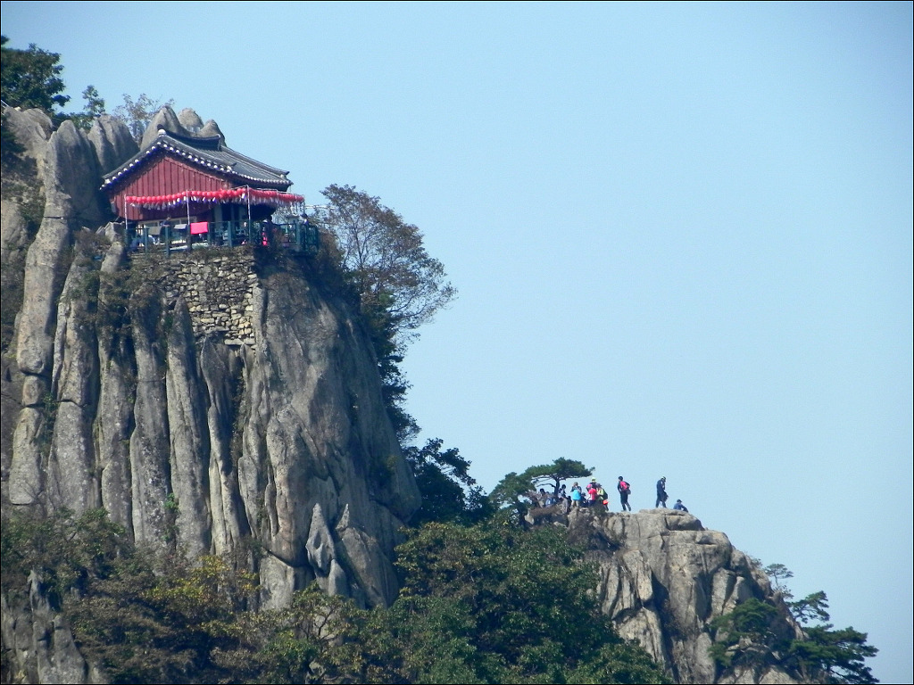 정상 풍경 이미지