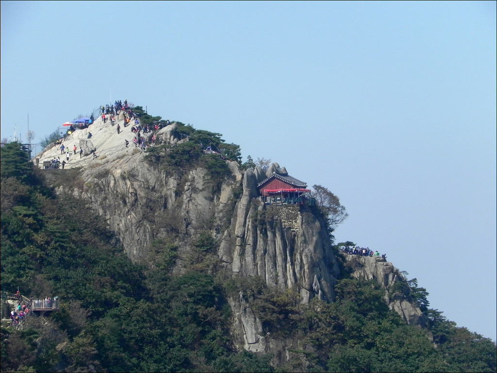 정상 풍경 이미지