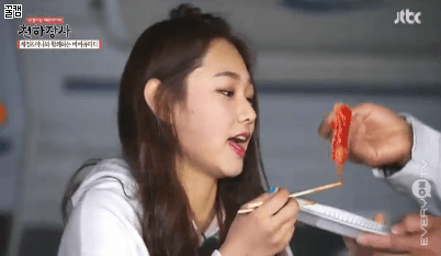 면류를 안좋아 하고 해산물과 튀김류 마늘을 못먹는 다는 강미나 | 인스티즈