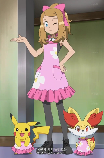 포켓몬스터 XY 여신 세레나의 다양한 패션들 .jpg | 인스티즈