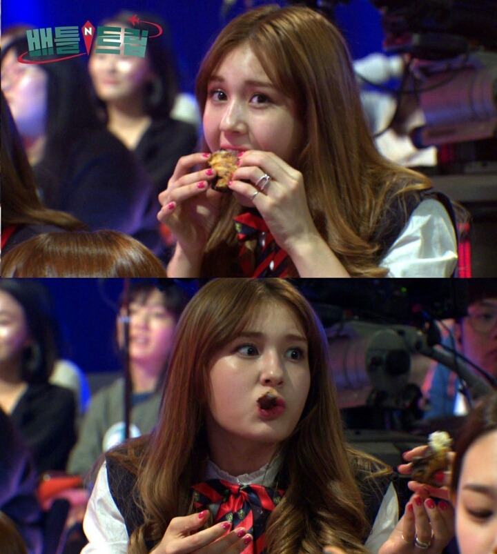 언제나 배고파 보이는 아이오아이 강미나 | 인스티즈