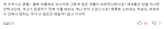 개고기 합법화 하라 | 인스티즈