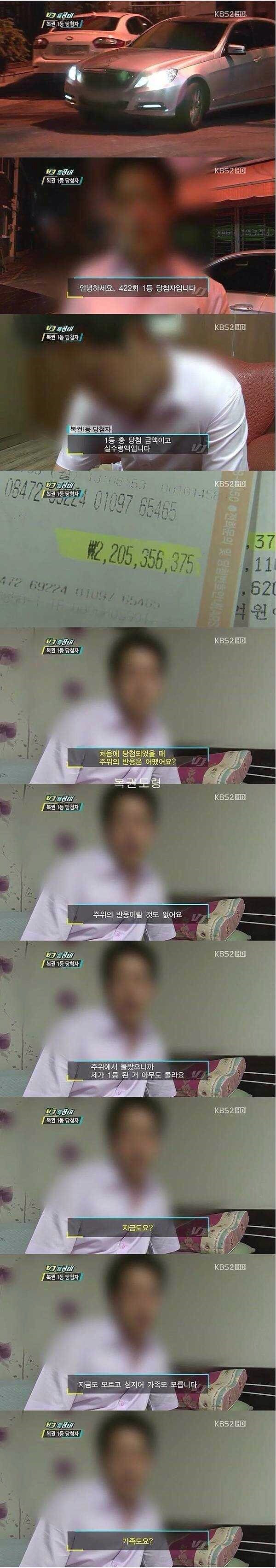 3개월동안 술도 끊고 가족에게도 알리지 않은 복권당첨자 | 인스티즈