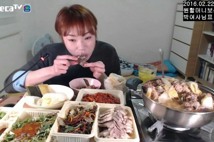 먹방 BJ 먹는양 톱쓰리 | 인스티즈