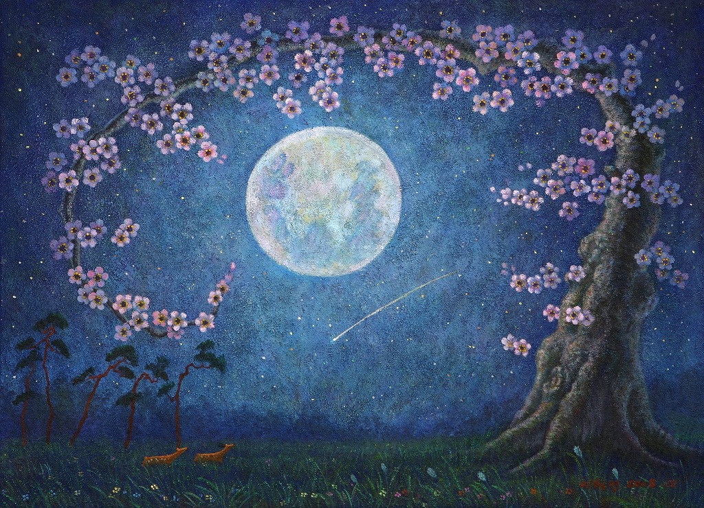 밤하늘의 별과 달을 그리는 화가 ㅎㄷㄷㄷㄷ .jpg | 인스티즈