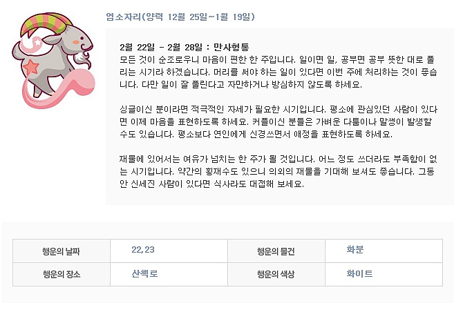 주간 별자리 운세 2월 22일 (월) ~ 2월 28일 (일) | 인스티즈