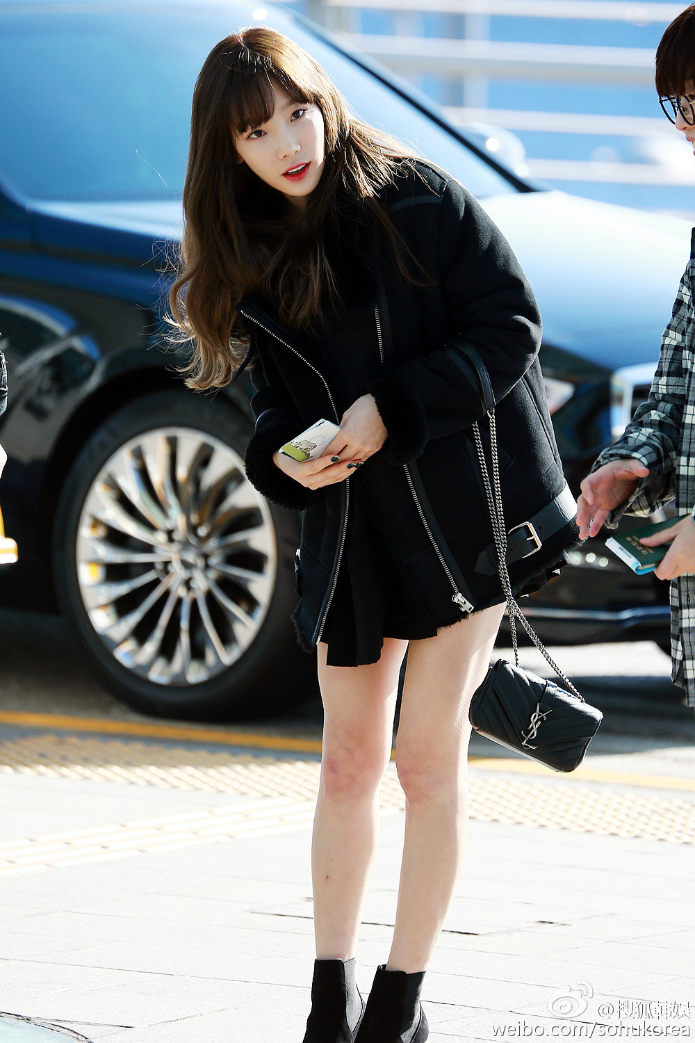 오늘자 홍콩가는 태연 .jpg | 인스티즈