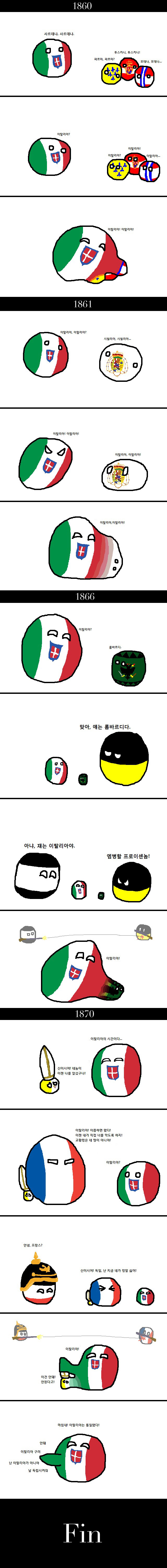 이탈리아 통일하는 만화.jpg | 인스티즈