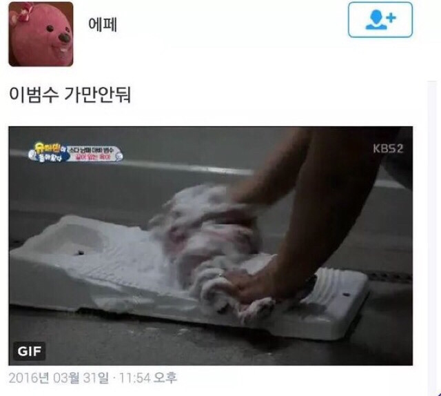 두들겨 맞는 에페 (Feat . 이범수) | 인스티즈