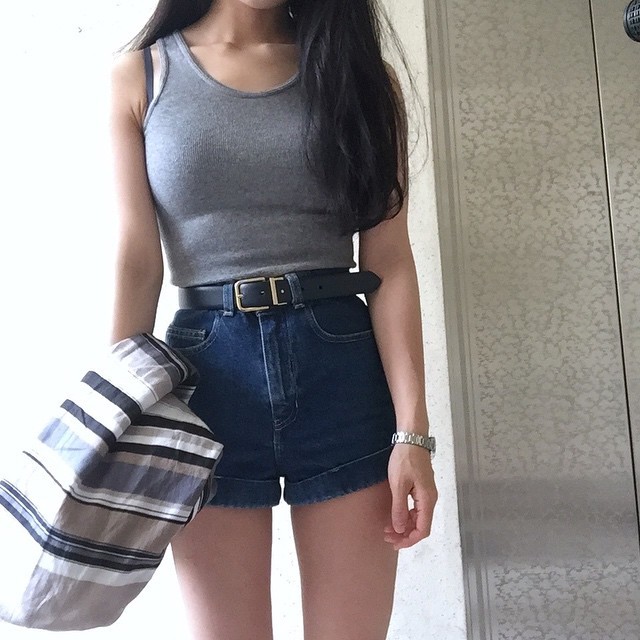 아메리칸 어패럴 입은 처자들의 패션 몸매가 ㅎㄷㄷㄷㄷㄷㄷ 호불호 甲 | 인스티즈