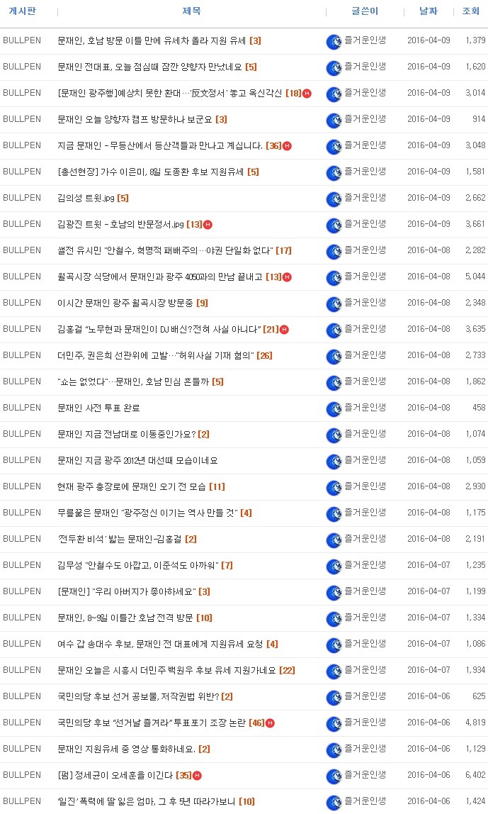 엠팍 어느 문재인 지지자 네임드 유저 | 인스티즈
