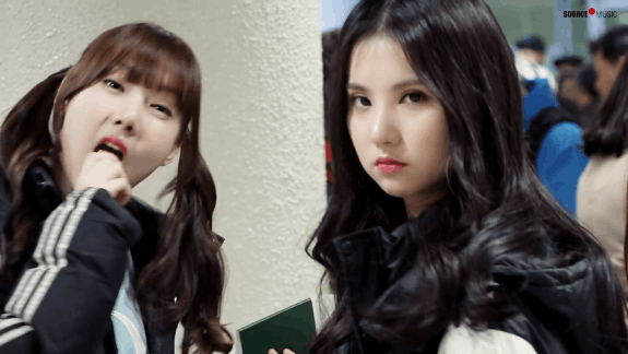 [여자친구] 파도 뮤직비디오 + 메이킹 잡다한 움짤.gif | 인스티즈