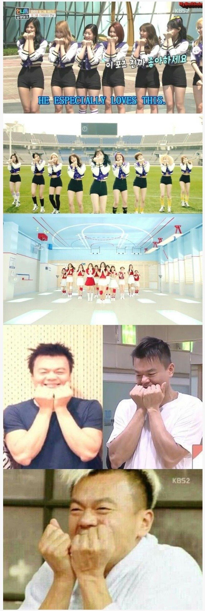 JYP가 좋아하는 포즈.jpg | 인스티즈