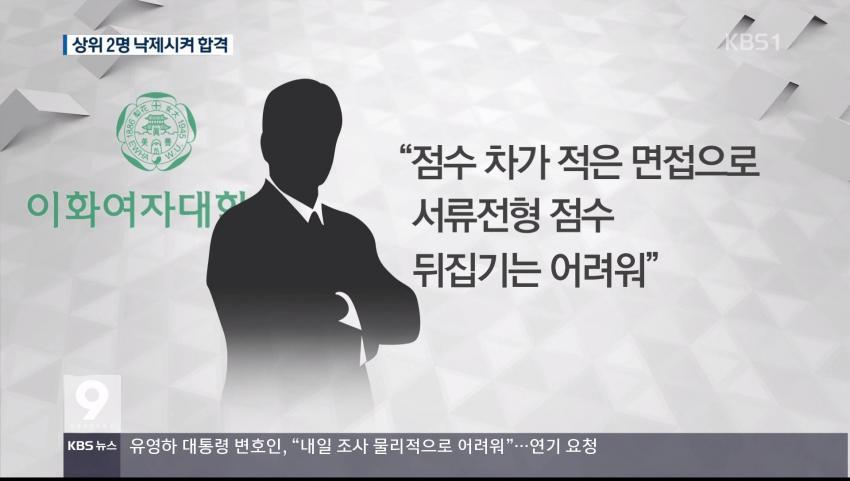 상위 2명 낙제시켜 정유라 합격시킨 이화여대(주말집회터질각) | 인스티즈