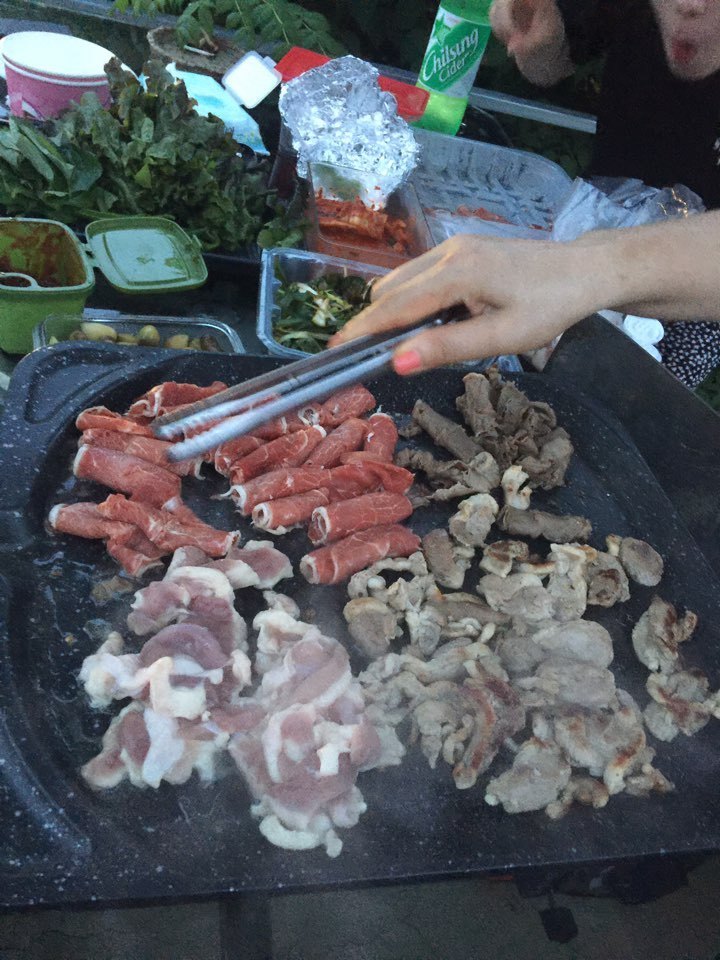 삼겹살에소주한잔 이미지
