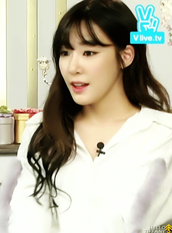 네이버 v앱 티파니 움짤.gif | 인스티즈