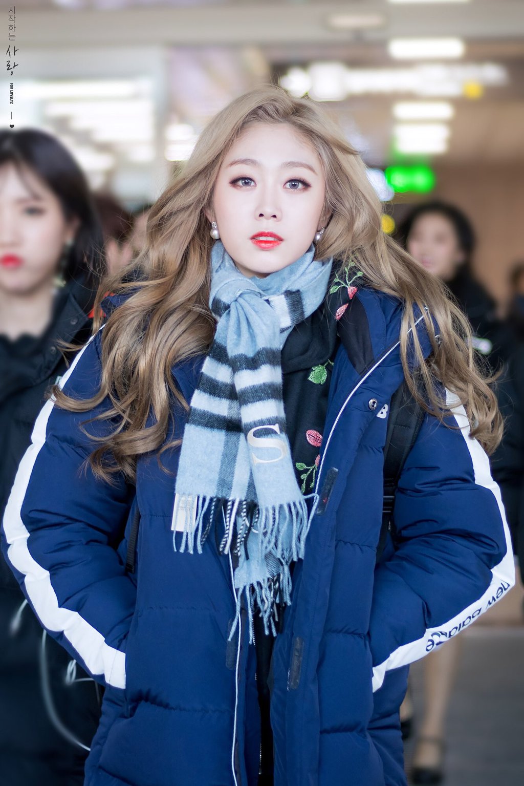 금발머리가 찰떡같이 어울리는 러블리즈 지수.jpg | 인스티즈