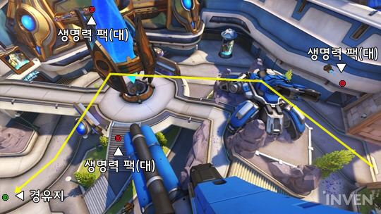 [오버워치] 맵 가이드, 블리자드 월드 전장 플레이 팁 안내 | 인스티즈