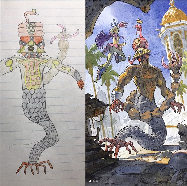 아들 그림 리메이크 하는 아버지 신작 및 모음집 | 인스티즈