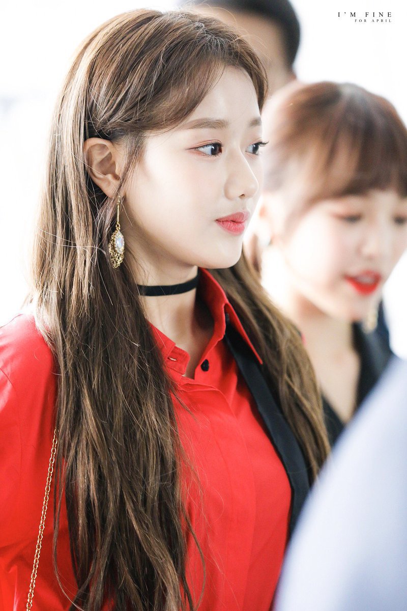 상큼하게 이쁜 에이프릴 이나은.jpgif | 인스티즈