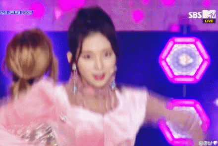 더쇼 오마이걸 비니, 아린.gif | 인스티즈