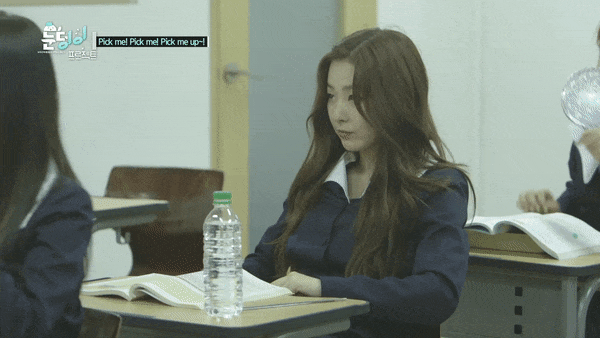 [눈덩이프로젝트] 도시락 까먹다 걸린 레드벨벳 슬기.gif | 인스티즈