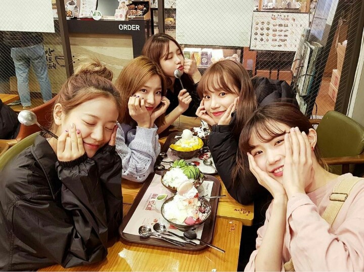 프로미스나인 아이즈원 회식짤 | 인스티즈