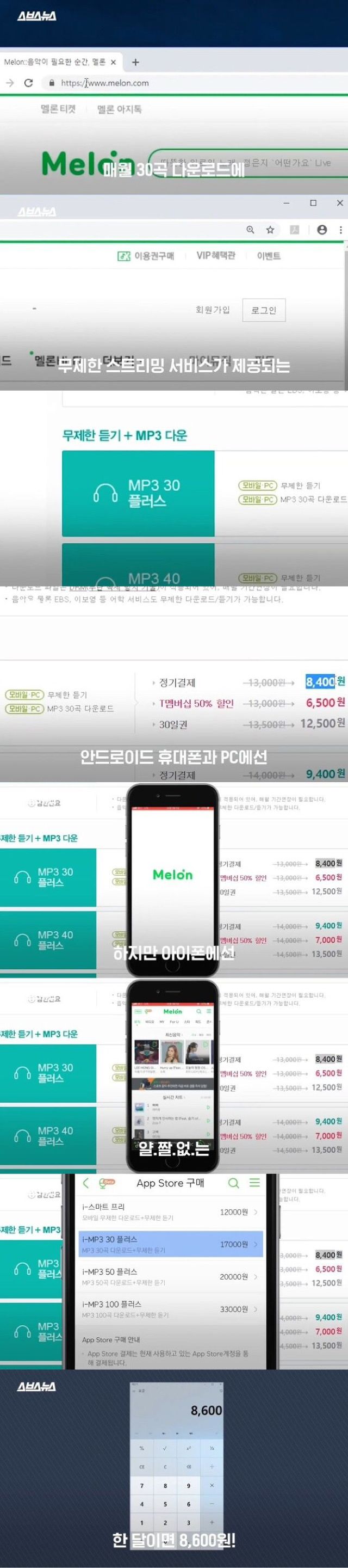 만약 멜론을 아이폰 앱 내 구입으로 결제하고 있었다면 넌 호갱 | 인스티즈