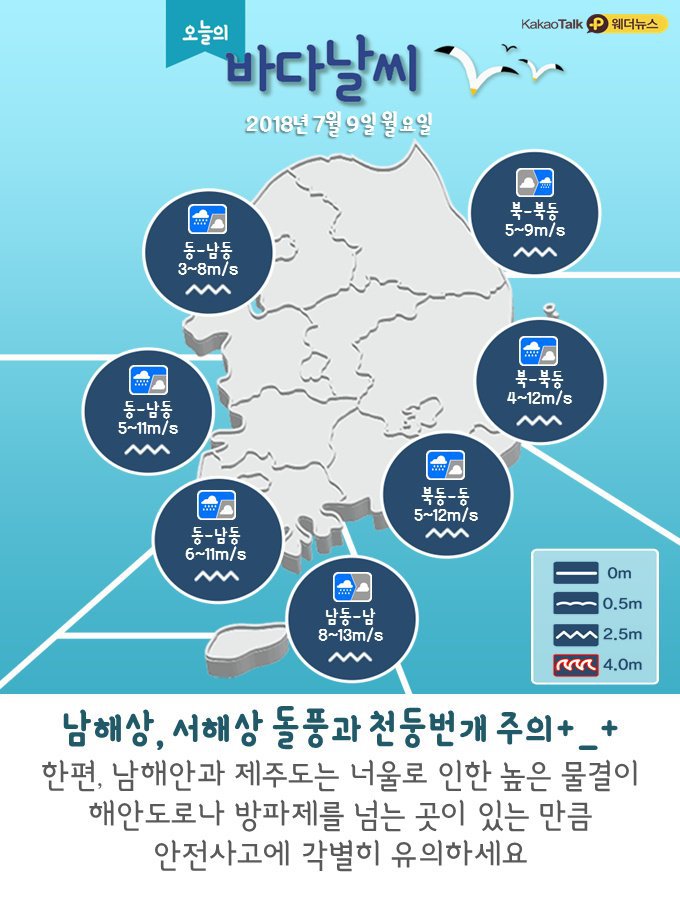 7.9.월.오늘의 날씨 | 인스티즈