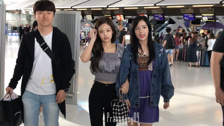 공항 돌아다니는 블랙핑크 | 인스티즈