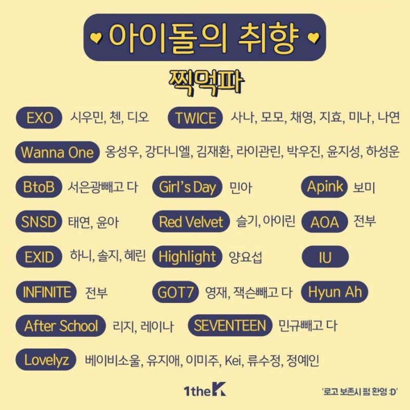 앞으로 거를 아이돌 명단 | 인스티즈