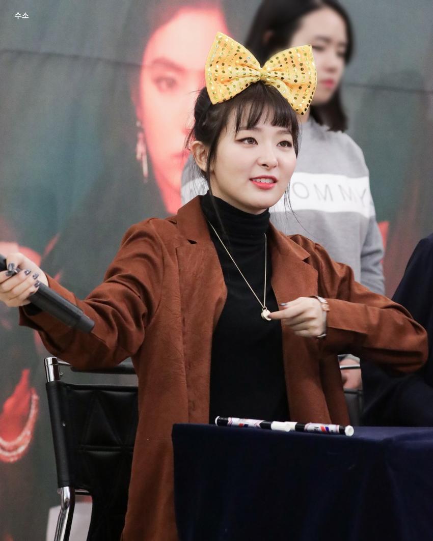 레드벨벳 영등포 타임스퀘어 팬사인회 2 | 인스티즈