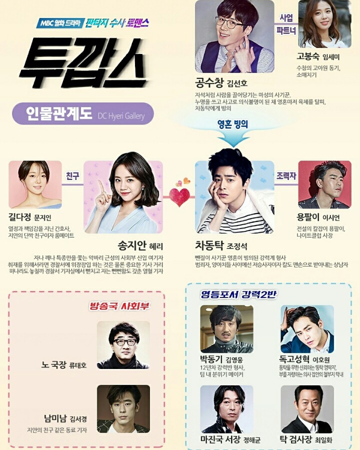 오늘공개된 12월방송예정인 투깝스 대본리딩현장사진 | 인스티즈