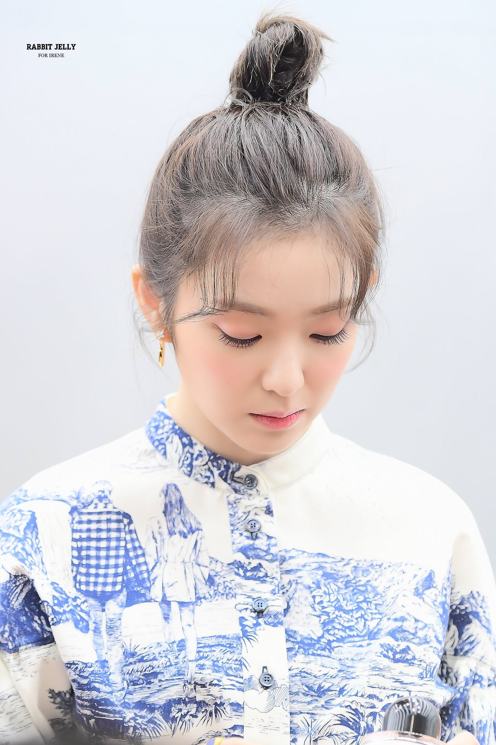 귀여운 똥머리 아이린.jpgif | 인스티즈