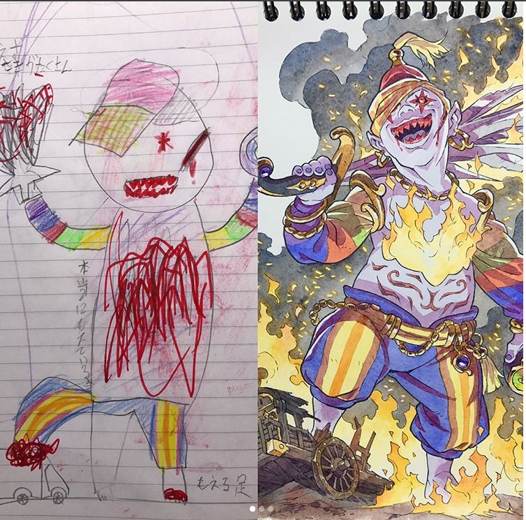 아들 그림 리메이크 하는 아버지 신작 및 모음집 | 인스티즈