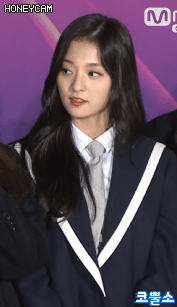 MAMA 프로미스나인 레드카펫.gif | 인스티즈