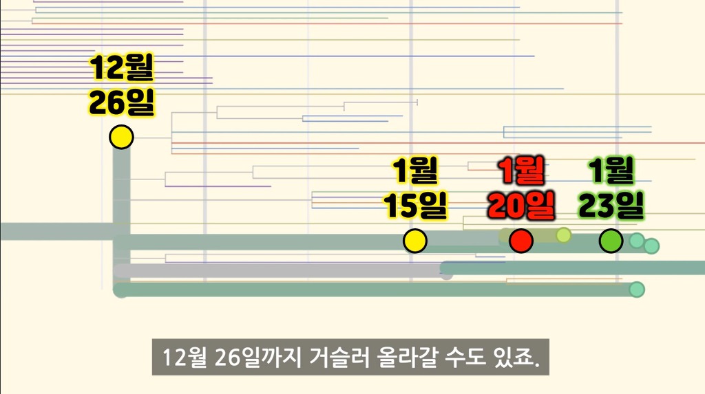 한국의 코로나19 감염원 노출은 언제부터였을까? (입국금지 골든타임 미리 알 수 있었을까?) - 과학적 분석 | 인스티즈