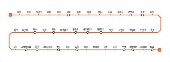 제일 싫은 서울 지하철 노선도 골라보세요 | 인스티즈