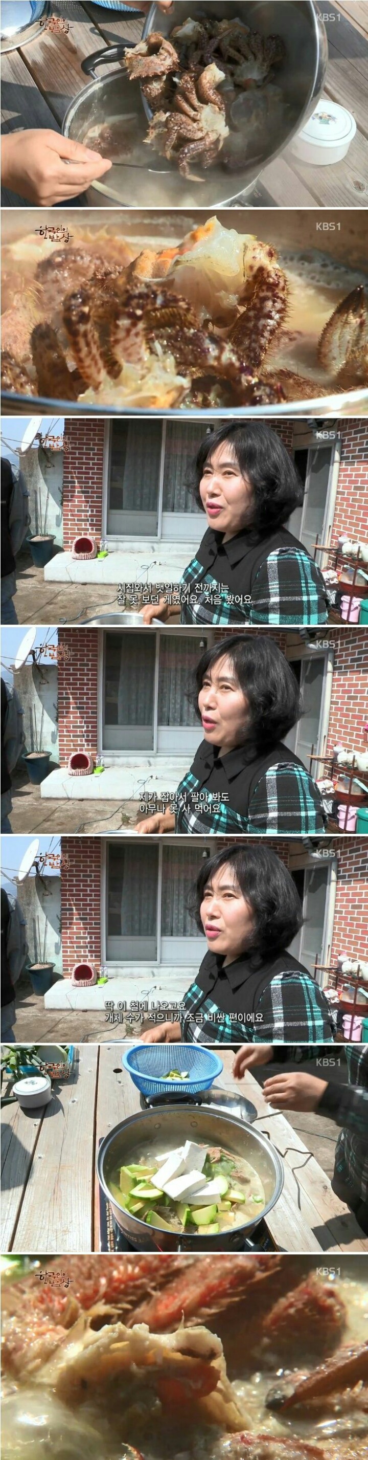 한국인의 밥상 - 왕밤송이게된장찌개.JPG | 인스티즈