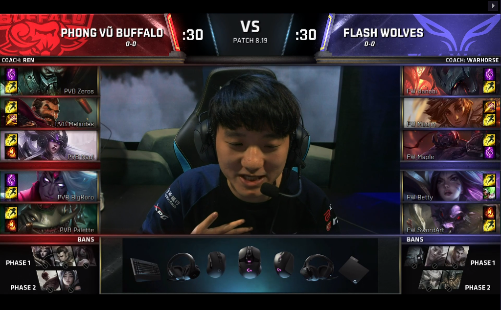 [LOL] 2018 롤드컵 그룹 스테이지 / 대회 첫날 3경기,"PVB(베트남) vs FW(대만)"- 경기결과 | 인스티즈