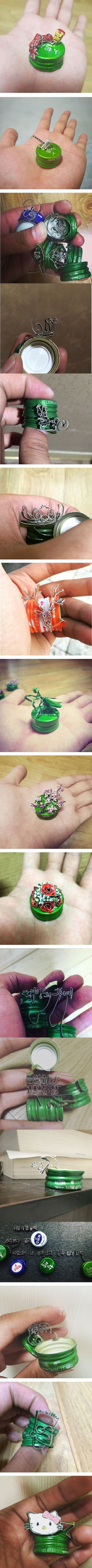 병 뚜껑 아티스트 | 인스티즈
