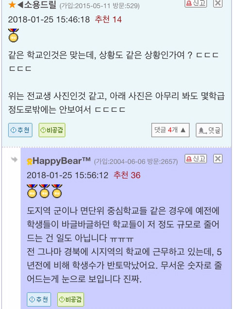 저출산을 실감하게 만드는 사진+반응(재업) | 인스티즈