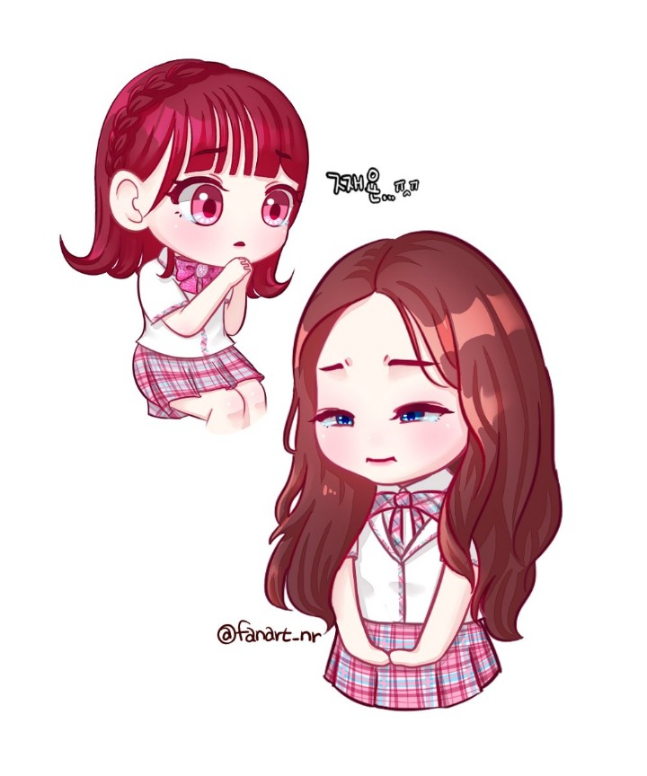 아이즈원(IZ*ONE) 팬아트.jpg | 인스티즈