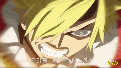 자길 구하러온 루피를 죽도록 패는 상디.gif | 인스티즈