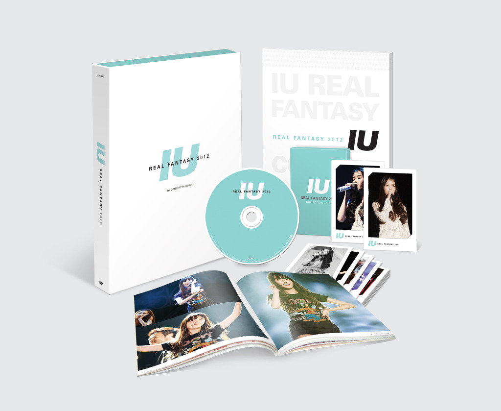 공식 MD 상품 ＜IU REAL FANTASY 2012 SPECIAL DVD＞ 예약 판매